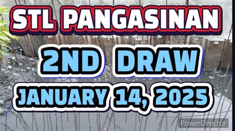 stl pangasinan 2nd draw today time|STL Result Today .